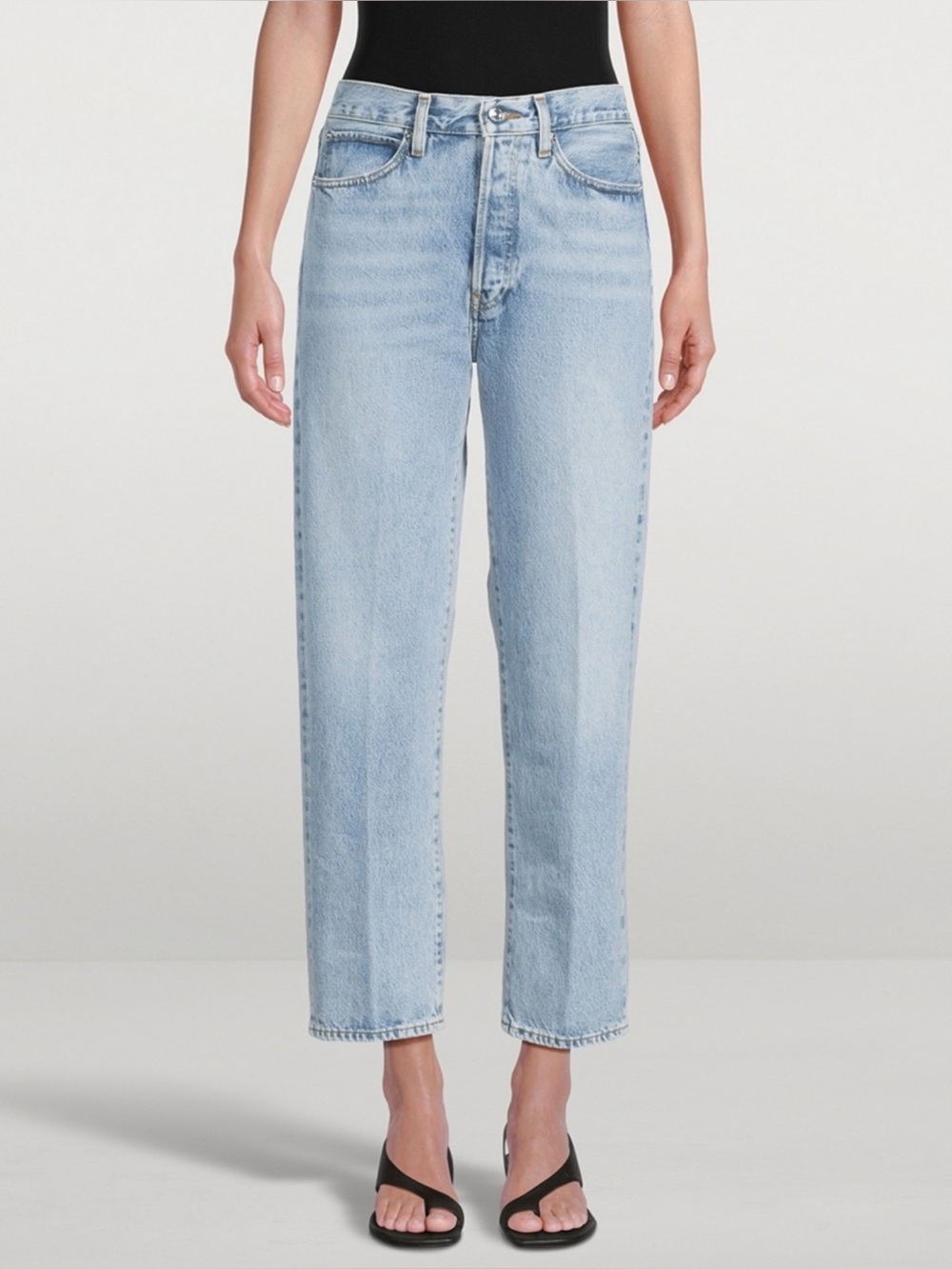 FRAME The Vertical Crop Jean in Scheme